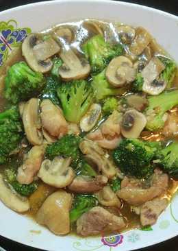 Ayam Jamur Brokoli