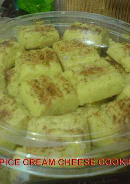 Spice cream cheese cookies