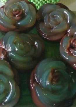 Flower pudding