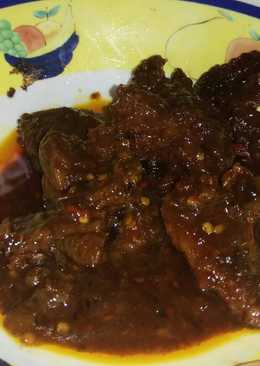 Kambing goreng sambal kecap super instan