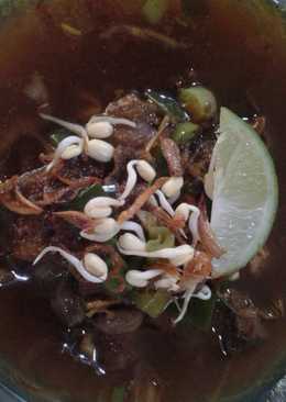 Rawon daging sapi spesial