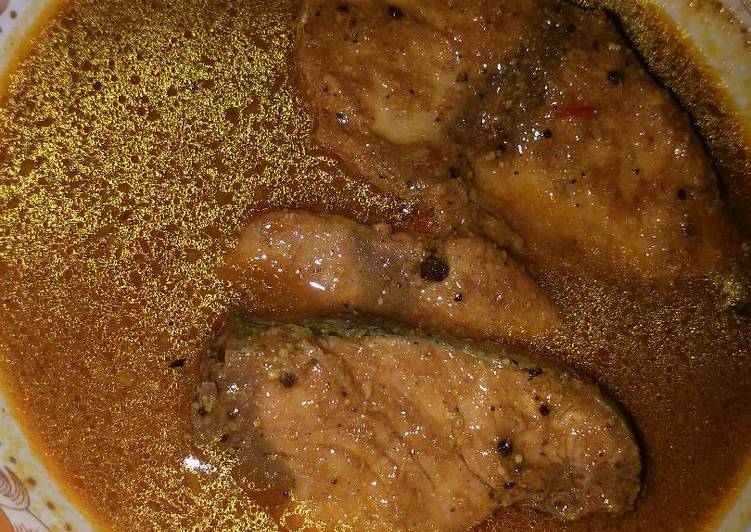 resep Cakalang Kaloa (Tongkol Kluwek)