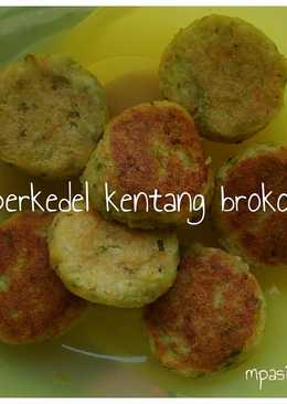 Perkedel kentang brokoli (mpasi)