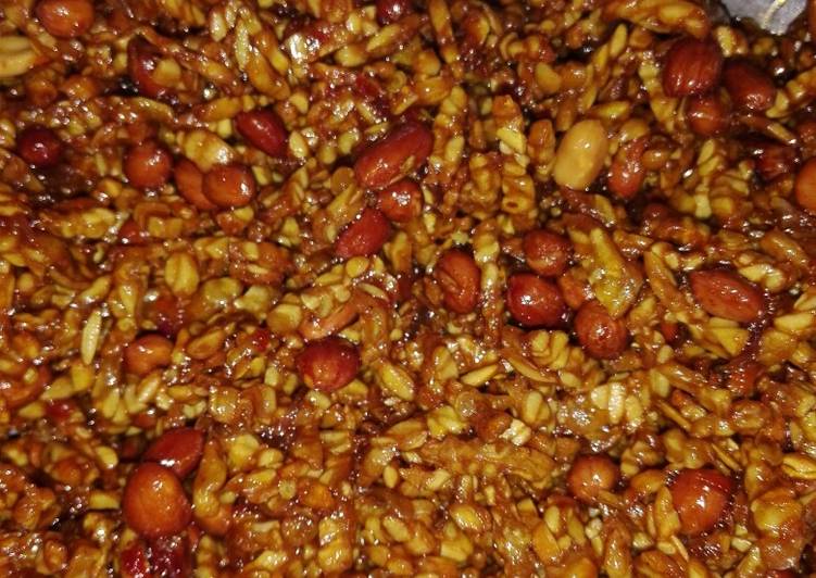 Kering tempe kacang asam manis