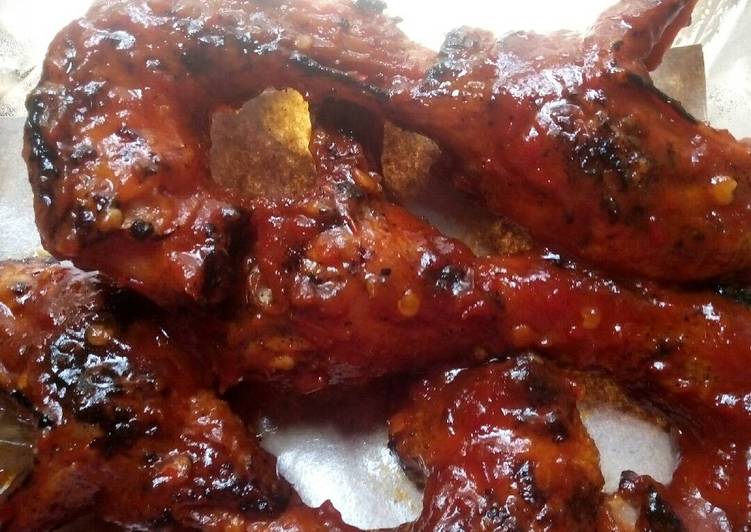 gambar untuk resep makanan Kepala ayam bakar pedas manis