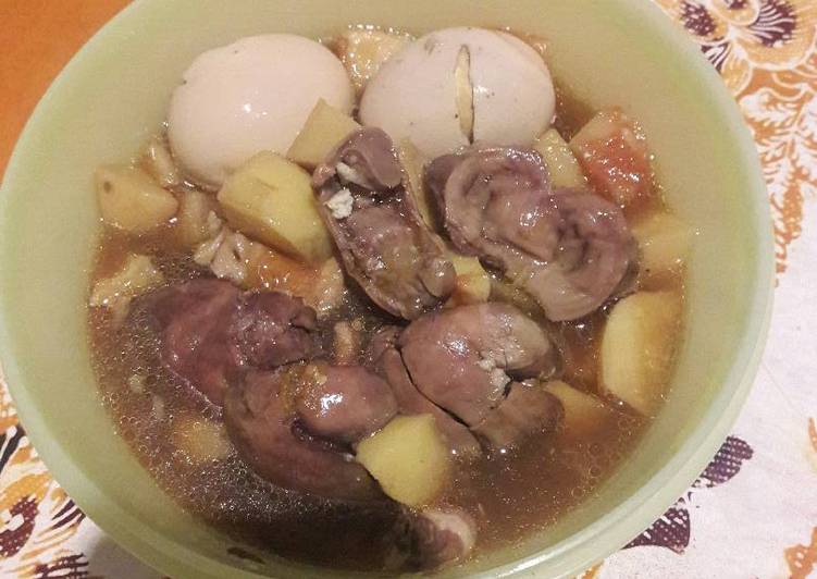 resep masakan Semur Ati ampela