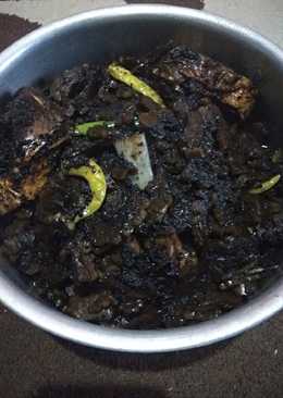 Pare Bandeng masak kluwak (Pamarrasan)