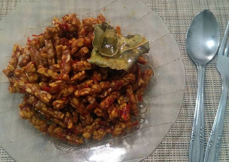 resep lengkap untuk Kering Tempe Manis