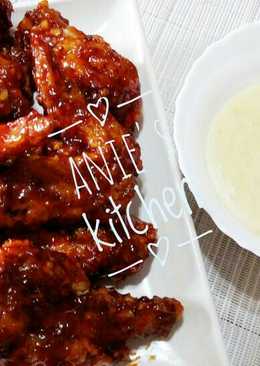 Fire wings saus richeese