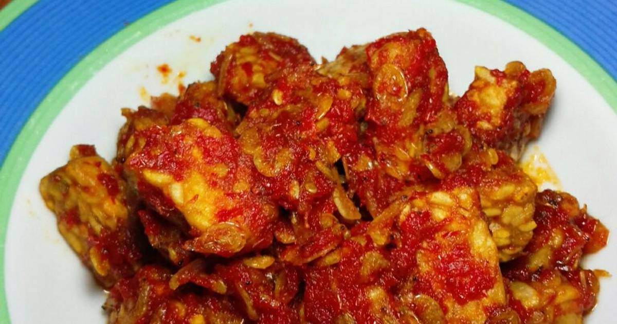 11 resep  sambal tempe udang  rebon  enak dan sederhana Cookpad