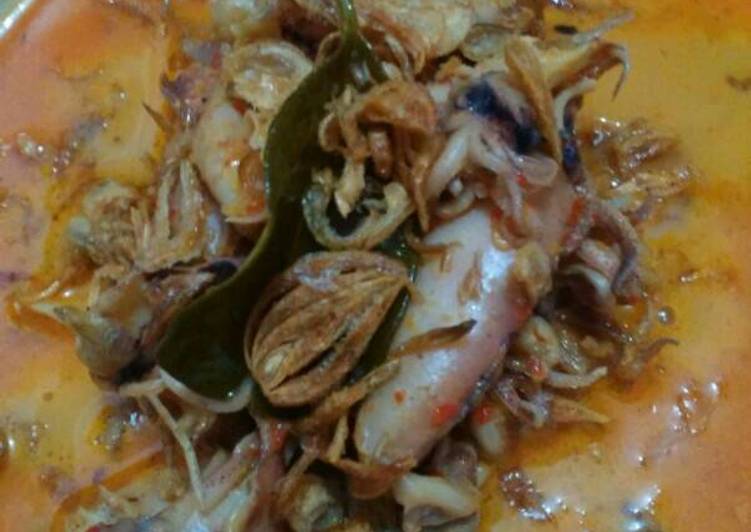 gambar untuk resep Gulai cumi asin