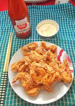 Udang goreng mayonaise