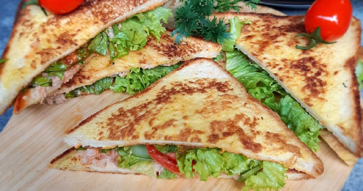 131 resep tuna sandwich enak dan sederhana - Cookpad