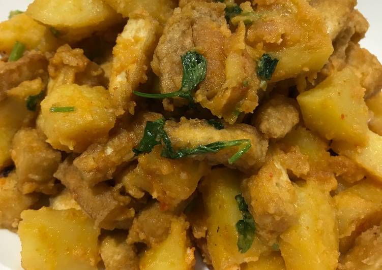 resep lengkap untuk Sambal goreng tahu&kentang