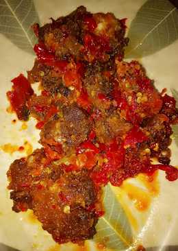 Sambalado Daging ala Padang