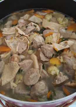 Sop Ayam Bakso (Home Made)