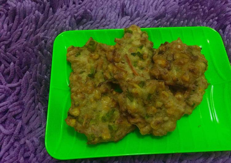 resep Bakwan jagung simple