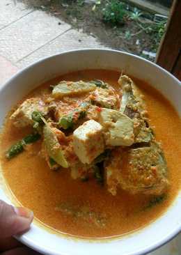 Gulai ikan kembung masak padang