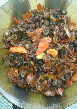 Hati ampela kecap rupa-rupa
