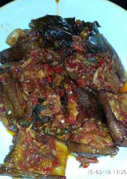 Terong balado rebon