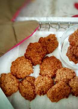 Oatmeal Coffee Choco Cookies