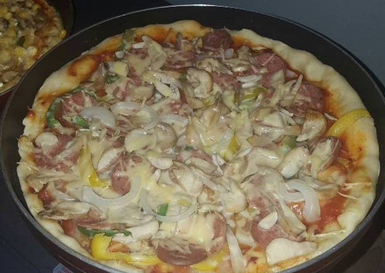 Resep Pizza beef gampang Oleh Indri