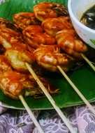 Udang bakar kecap versi teflon