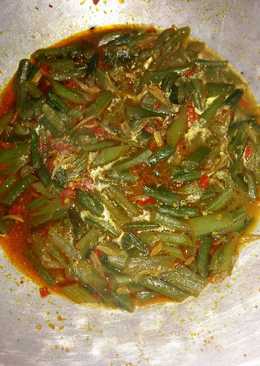 Sayur Lomri (lompong + teri)Kuah Kental