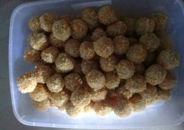 gambar untuk resep makanan Cilok crispy cocok untuk cemilan ato jualan.