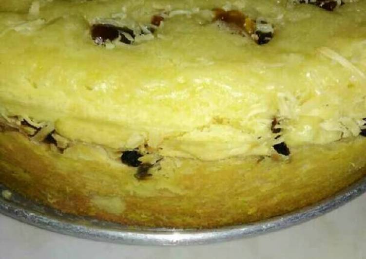 resep masakan Bluder simpel baking pan