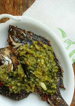 Mujair Goreng Sambel Ijo