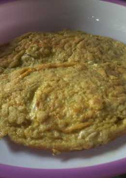Telur Dadar Kelapa (lauk nostalgia masa kecil)