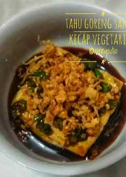 Tahu Goreng Sambal Kecap Vegetarian