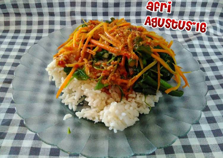 Resep Indonesia Healthy Vegetable Salad with peanut sauce dressing
Karya Afri Wulandari