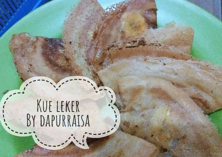 Resep Kue Leker Crispy Renyah (Teflon) Karya DAPURRAISA??