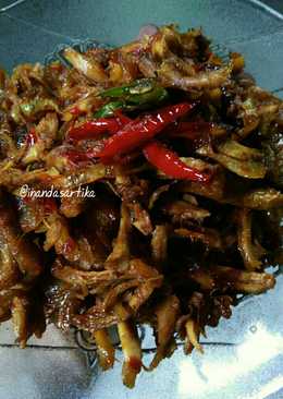 Ayam Suwir Pedas Manis