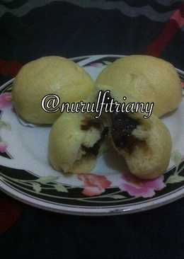 Bakpao isi kacang merah dan selai coklat