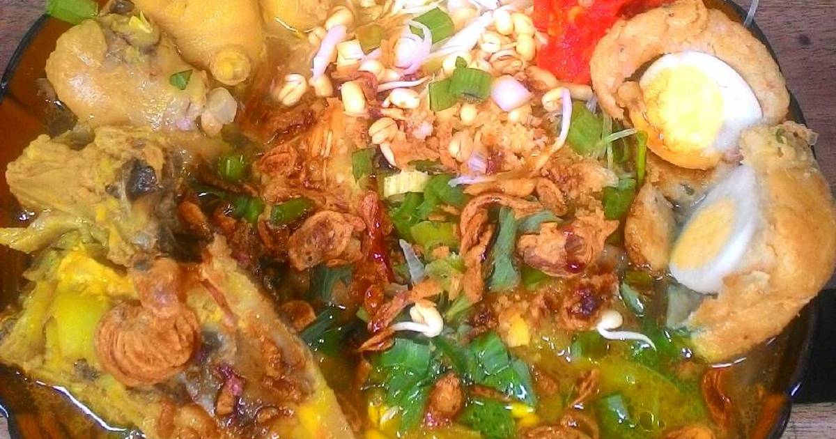 Resep Soto Ceker dan Kerongkongan ayam ala selvi ratnasari