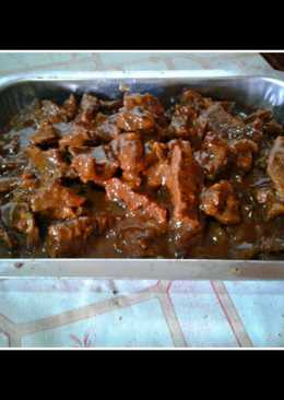 Daging rusa lada hitam