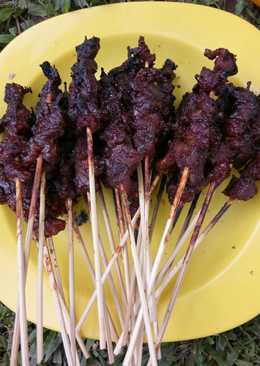 Sate daging simple