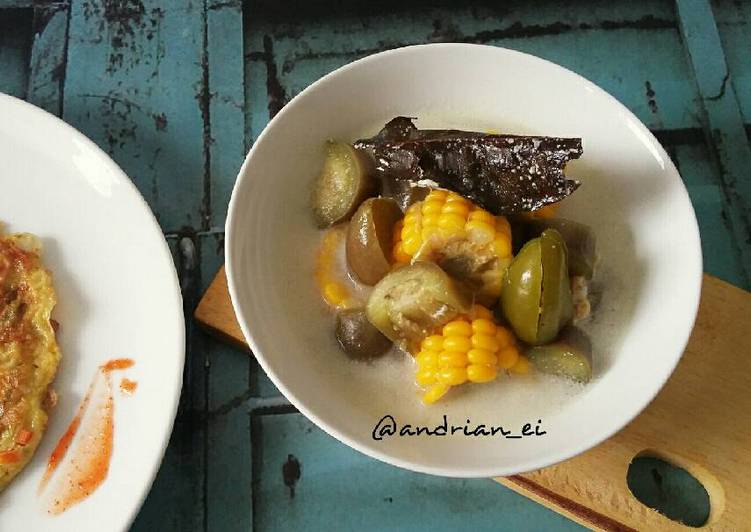 Resep Lodeh Jagung Terong dengan Tempe Kiriman dari Bunda Ei