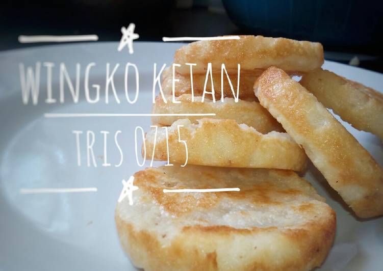 cara membuat Wingko Ketan