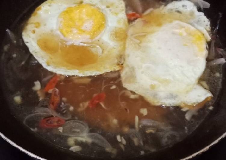 Telur ceplok saos tiram #BikinRamadhanBerkesan