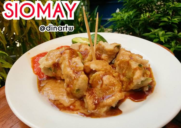 Resep Siomay ikan tenggiri & daging ayam Kiriman dari Dinar Tri Windani