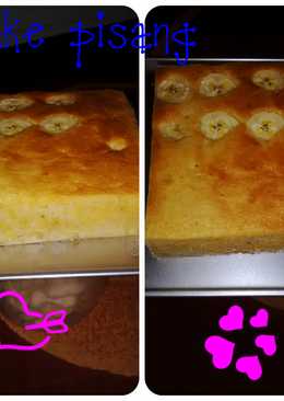 Cake pisang kepok