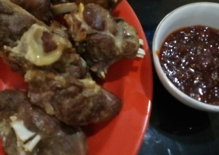 gambar untuk resep makanan Kambing Domba goreng/panggang simpel