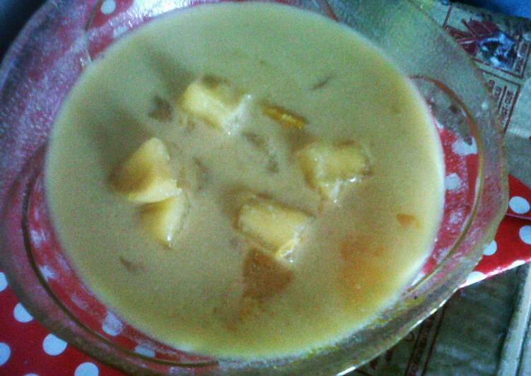 Resep Kolak labu parang dengan singkong - Syahla Moms cuisine