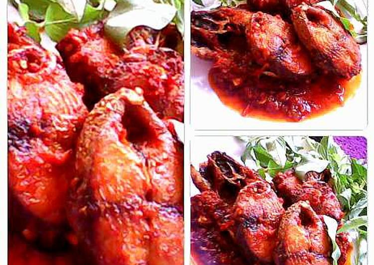 bahan dan cara membuat Tongkol goreng balado ala dapoer lenna's