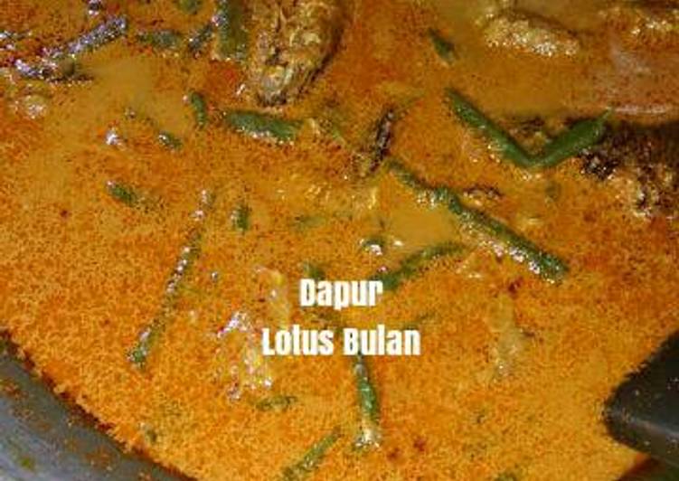 Resep Gulai Kepala Ikan Gabus mix Tempe Bosok