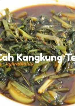 16. Cah Kangkung Terasi #BikinRamadanBerkesan